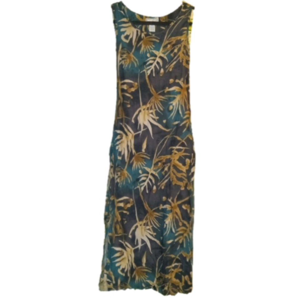 Jane Ashley 100% Rayon Summer Tank Dress Sz S
